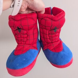 Marvel Red and Blue Spider-Man Kids Slippers